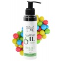 Huile de massage comestible bubble gum 100ml
