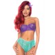 Costume sexy Petite Sirène 2 pièces - MAL60052ASHW