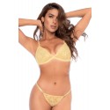 Ensemble 2 pièces jaune pastel - MAL8915LYLW