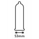 Lot de 1000 préservatifs latex lubrifiés 53 mm - R416487