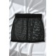 Jupe noire en résille transparente Maya - LSN1