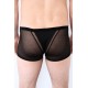 Boxer noir semi opaque - LM2502-67BLK