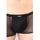 Boxer noir semi opaque - LM2502-67BLK