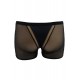 Boxer noir semi opaque - LM2502-67BLK