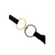 String bordeaux avec anneaux détachables - PM05GOPC-BRED