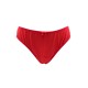 Culotte rouge en dentelle avec nœud en satin - PF09LRED