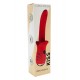 Vibromasseur Rouge Ultra-Souple KISS – USK-V35