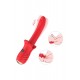 Vibromasseur Rouge Ultra-Souple KISS – USK-V35