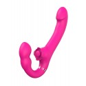 Vibromasseur ROSEA Strap-on Triple Action Télécommandé - SAV190