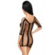 Robe fantaisie noire Bedtime surprise - PH0110BLK