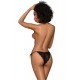 Culotte ouverte noire Too hot to be real - PH0123BLK