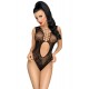 Body résille noir Devil's advocate - PH0102BLK