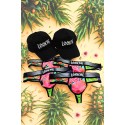 Pack 4 Strings Homme LM2402-57SWE LOOKME 2 Casquettes Offertes