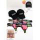 Pack 4 Strings Homme LM2402-57SWE LOOKME 2 Casquettes Offertes