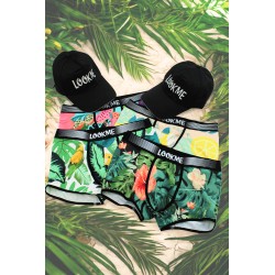 Pack 4 Boxer LM2402-67 LOOKME 2 Casquettes Offertes
