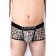 Boxer en résille imprimé léopard gris - LM2501-67GREY