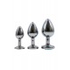 Plug bijou en aluminium bijou rose Small - RY-001PNK