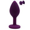 Plug bijou violet Small
