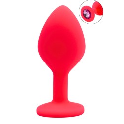 Plug bijou rose Medium