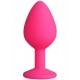 Plug bijou rose Medium
