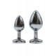 Plug bijou en aluminium bijou coeur violet Medium - RY-014PUR