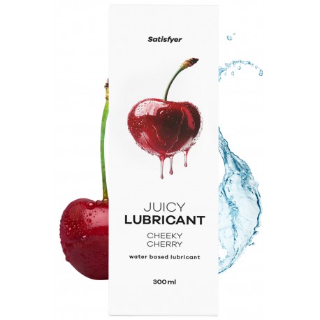 Lubrifiant à base d'eau Cerise coquine 300 ml Satisfyer - CC597076