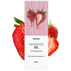 Huile de massage Fraise 250 ml Satisfyer - CC597057