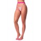 Collant large maille rose - MAL1106NPK