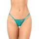 Babydoll dentelle turquoise et string - MAL7613WTEA
