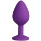 Plug bijou violet Medium PURPY - RY-068PUR
