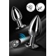 Plug vibrant acier inoxydable anal taille S avec télécommande, USB - RY-207-S