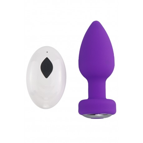 Plug Anal Vibrant Télécommandé SHAKY Violet