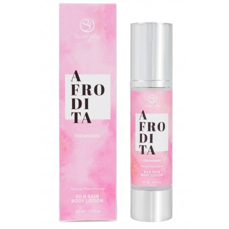 Body lotion aux phéromones pour femme Afrodita 