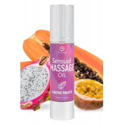 Huile de massage fruits exotiques 50 ml Secret Play