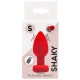 Plug Anal Vibrant Télécommandé SHAKY Rouge