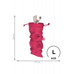 Sac de rangement sextoys rose taille L Treasure Bag Satisfyer 