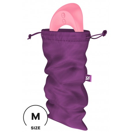 Sac de rangement sextoys violet taille M Treasure Bag Satisfyer 