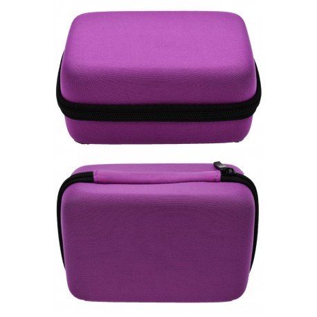 Boite de rangement coquée couleur violette 
