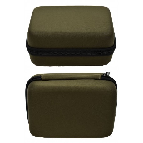 Boite de rangement coquée couleur kaki 