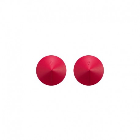 Sublimie paire de cache-tétons rouges PREMIUM