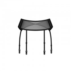 Aurorium porte-jarretelles noires