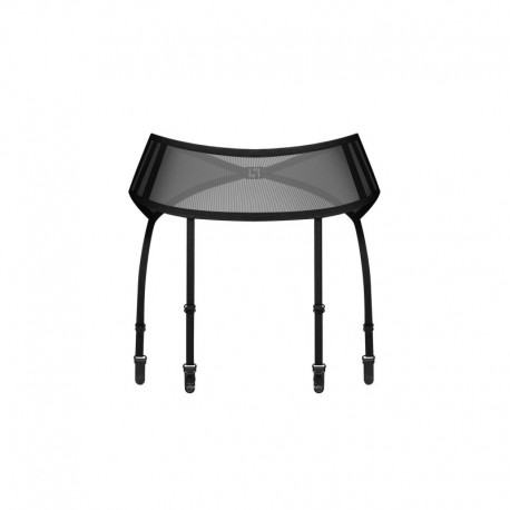 Aurorium porte-jarretelles noires