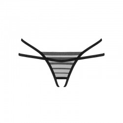 Lune Bellis string ouvert - Noir