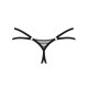 Lune Bellis string ouvert - Noir