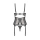 Vila blanes corset et string - Noirs
