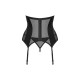 Chic Amoria corset et string - Noir