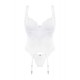 Corset et string blanc Amor Blanco