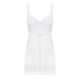 Amor Blanco Nuisette et string - Blanc