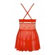 838-BAB-3 Babydoll - Rouge