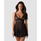 Idillia | Imperia Babydoll - Noir